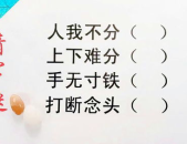 人我不分打一字谜底,人我不分谜底揭秘”